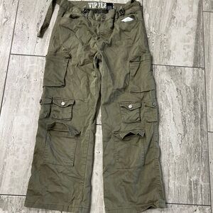 VIP Olive Straight Leg Cargo Pants